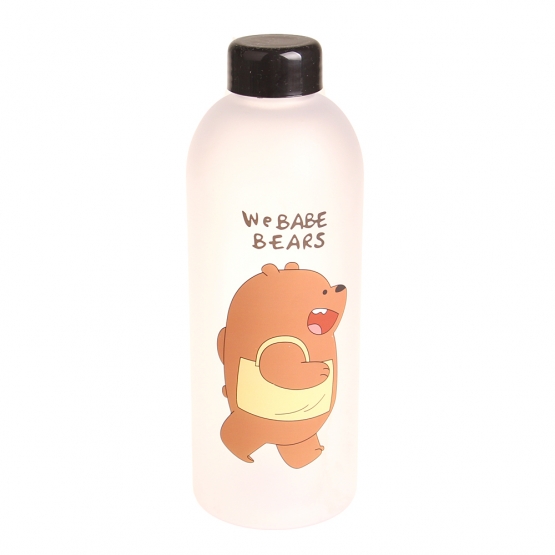 Műanyag palack tokkal 1L, var.3