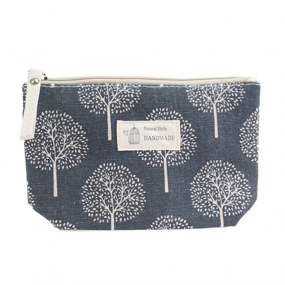 Kozmetikai táska Handmade lombos fák