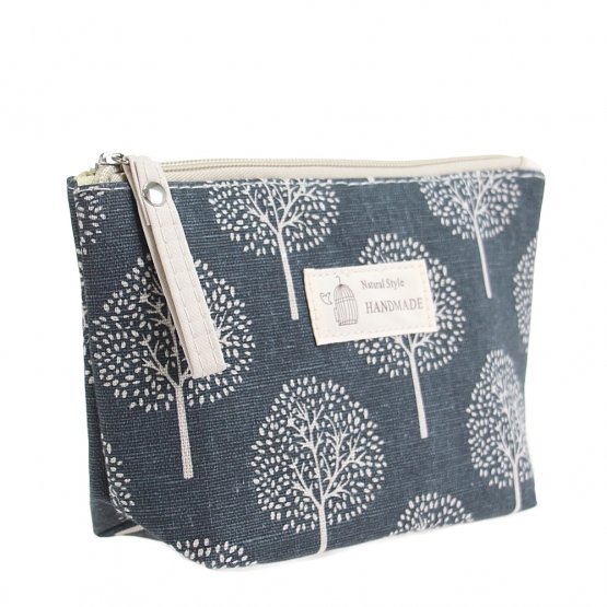 Kozmetikai táska Handmade lombos fák