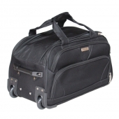 Gurulós utazótáska MRZM fekete, közepes méretű