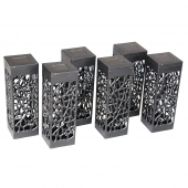 Kerti szolár világítás, 6 darabos szett