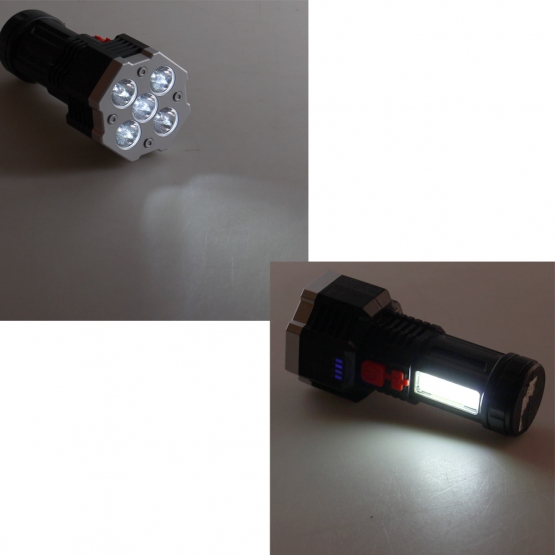 Újratölthető multifunkciós zseblámpa NO 4033