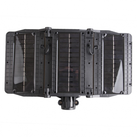 Összecsukható napelemes LED lámpa mozgásérzékelővel