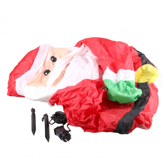 Felfújható Mikulás LED világítással