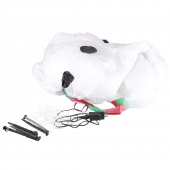 Felfújható hóember LED világítással