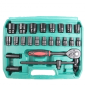 37 darabos dugókulcs készlet