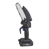 21V akkumulátoros láncfűrész teleszkópos rúddal 1 m