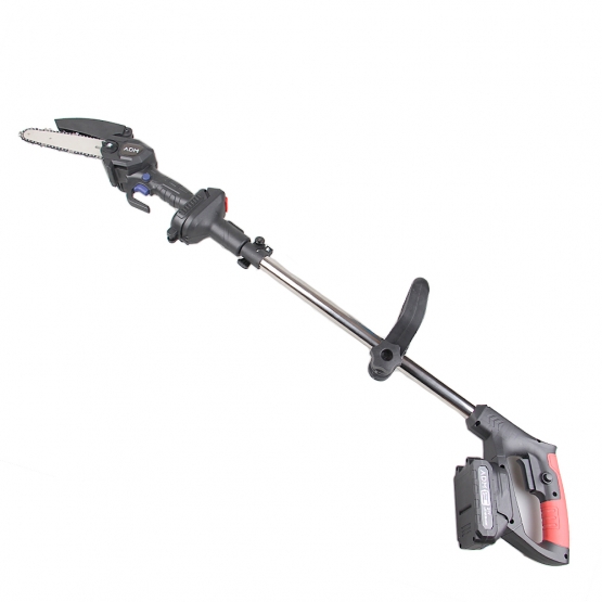 21V akkumulátoros láncfűrész teleszkópos rúddal 1 m