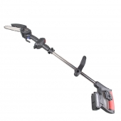 21V akkumulátoros láncfűrész teleszkópos rúddal 1 m