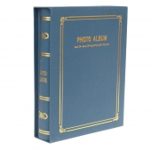 Fotóalbum 200 fényképhez, sötétkék, típus E