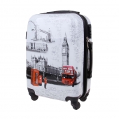 Kéményfalú bőrönd készlet (Big Ben) - 3db