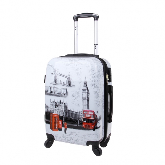 Kéményfalú bőrönd készlet (Big Ben) - 3db