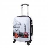 Kéményfalú bőrönd készlet (Big Ben) - 3db