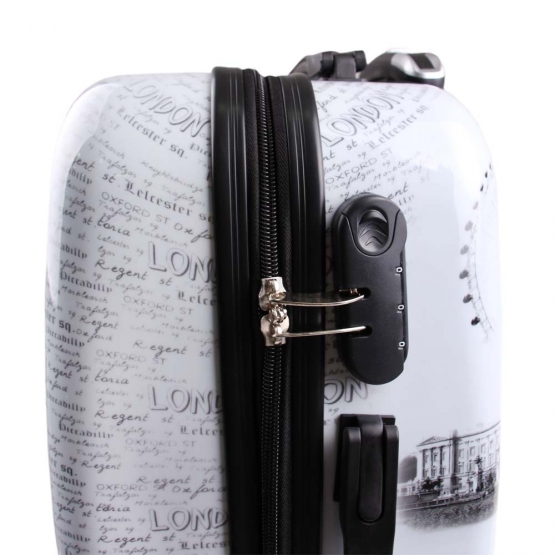 Kéményfalú bőrönd készlet (Big Ben) - 3db