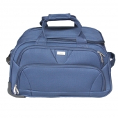 Gurulós utazótáska MRZM kék, közepes méretű