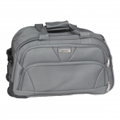 Gurulós utazótáska MRZM szürke, nagyméretű