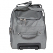Gurulós utazótáska MRZM szürke, nagyméretű