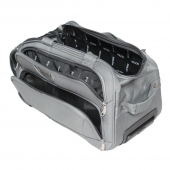 Gurulós utazótáska MRZM szürke, nagyméretű