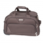 Gurulós utazótáska MRZM sötétbarna, kisméretű