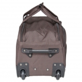 Gurulós utazótáska MRZM sötétbarna, kisméretű