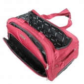 Gurulós utazótáska MRZM piros, kisméretű