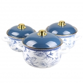 6 részes zománcozott edénykészlet ZL-8726