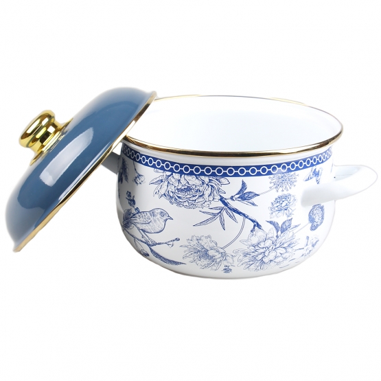 6 részes zománcozott edénykészlet ZL-8726