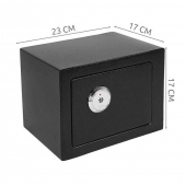 PÁNCÉLSZEKRÉNY KICSI FEKETE