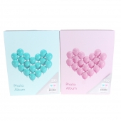 Fotóalbum 200 fényképhez, lufi szív