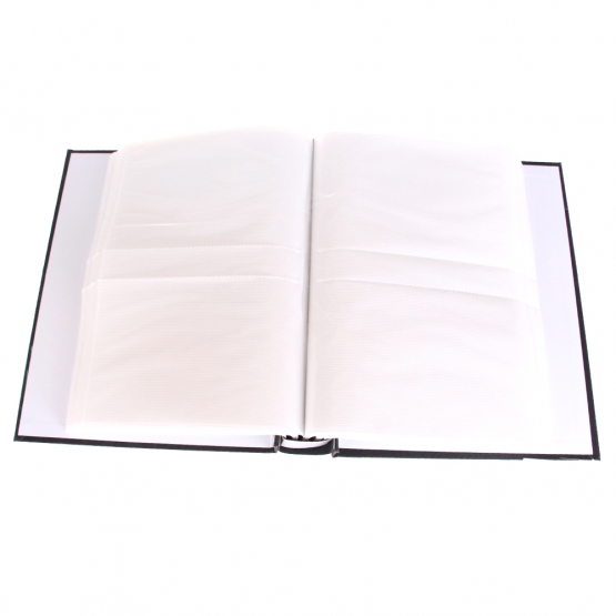 Fotóalbum 200 fényképhez, fekete, típus A