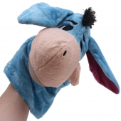 Plüss kesztyűbáb szamár