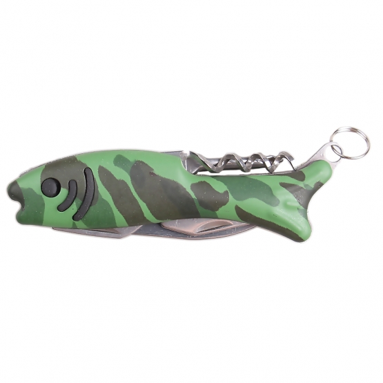 5 funkciós hal alakú álcázott zsebkés