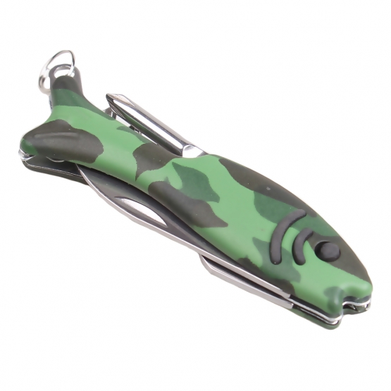 5 funkciós hal alakú álcázott zsebkés