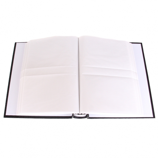 Fotóalbum 200 fényképhez, fekete, típus D