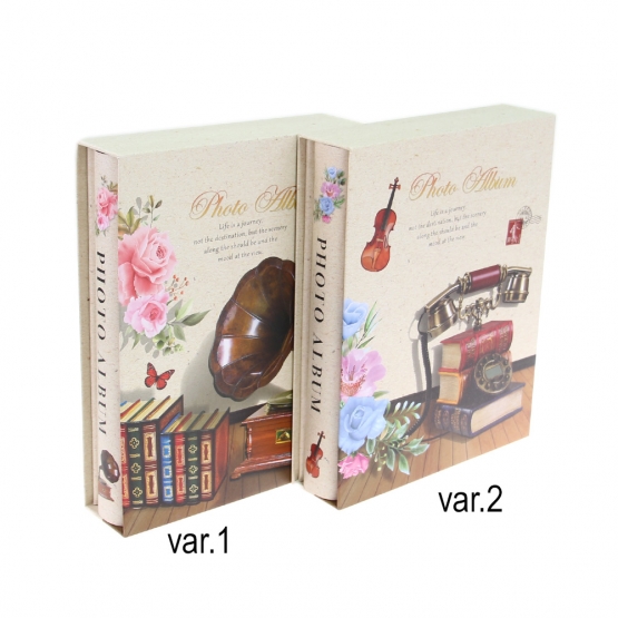 Fotóalbum retró stílus 200 fényképhez