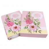 Fotóalbum kötött csokor 200 fényképhez