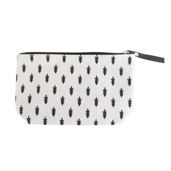 Kozmetikai táska Handmade fekete fák