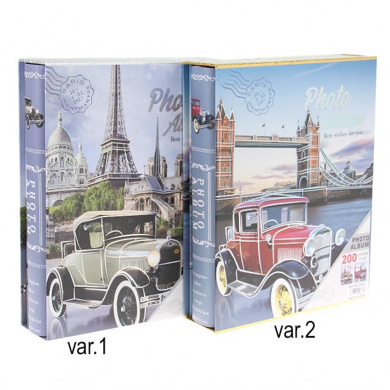 Fotóalbum veterán 200 fényképhez