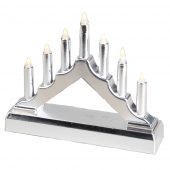 Karácsonyi gyertyatartó ezüst