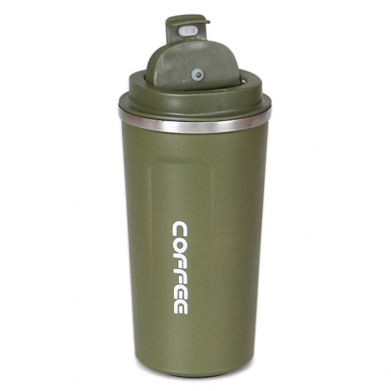 Coffee termoszbögre – zöld