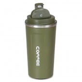 Coffee termoszbögre – zöld