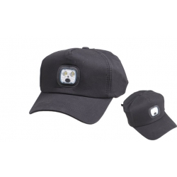 Beépített LED világítással ellátott baseballsapka