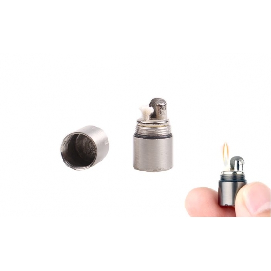 Mini benzines öngyújtó – ezüst