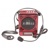 MULTIMÉDIÁS RÁDIÓ GM-6118TD PIROS