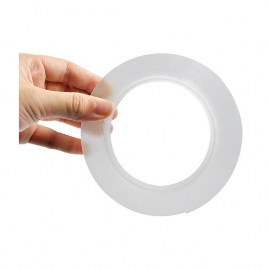 Kétoldalas, mosható ragasztószalag 1 m