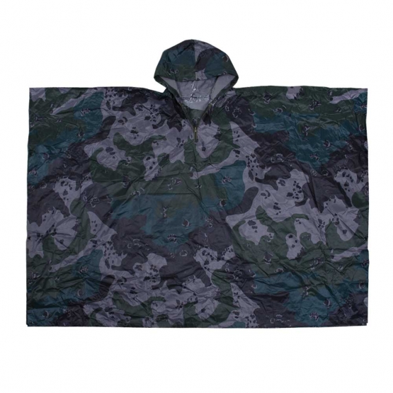 Terepmintás esőkabát poncsó