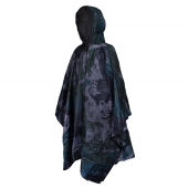 Terepmintás esőkabát poncsó