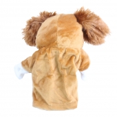 Plüss kesztyűbáb kutya var.2