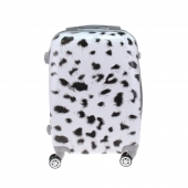 Kéményfalú bőrönd készlet LP8 (fehér foltokkal) – 3 db