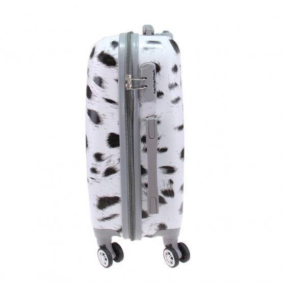 Kéményfalú bőrönd készlet LP8 (fehér foltokkal) – 3 db